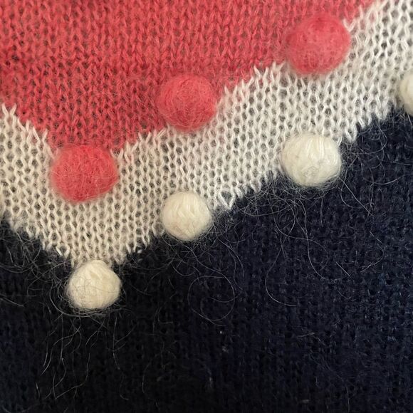 Sezane Elie Pom Pom Knit Jumper Size Small - Picture 4 of 9